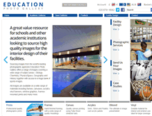 Tablet Screenshot of educationphotogallery.com
